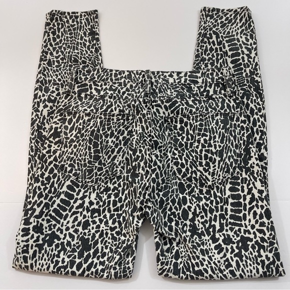 Frame Denim Le High Skinny Animal Print Jeans in Size 27 - Picture 5 of 12